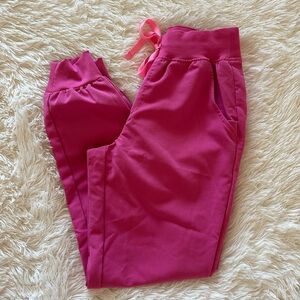 F*ing Pink - Figs Scrub Bottoms
